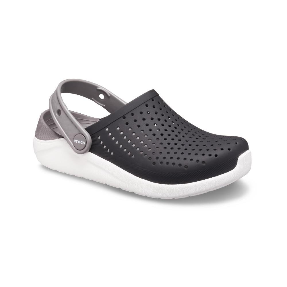 Crocs literide clog kids black/white Preto 2