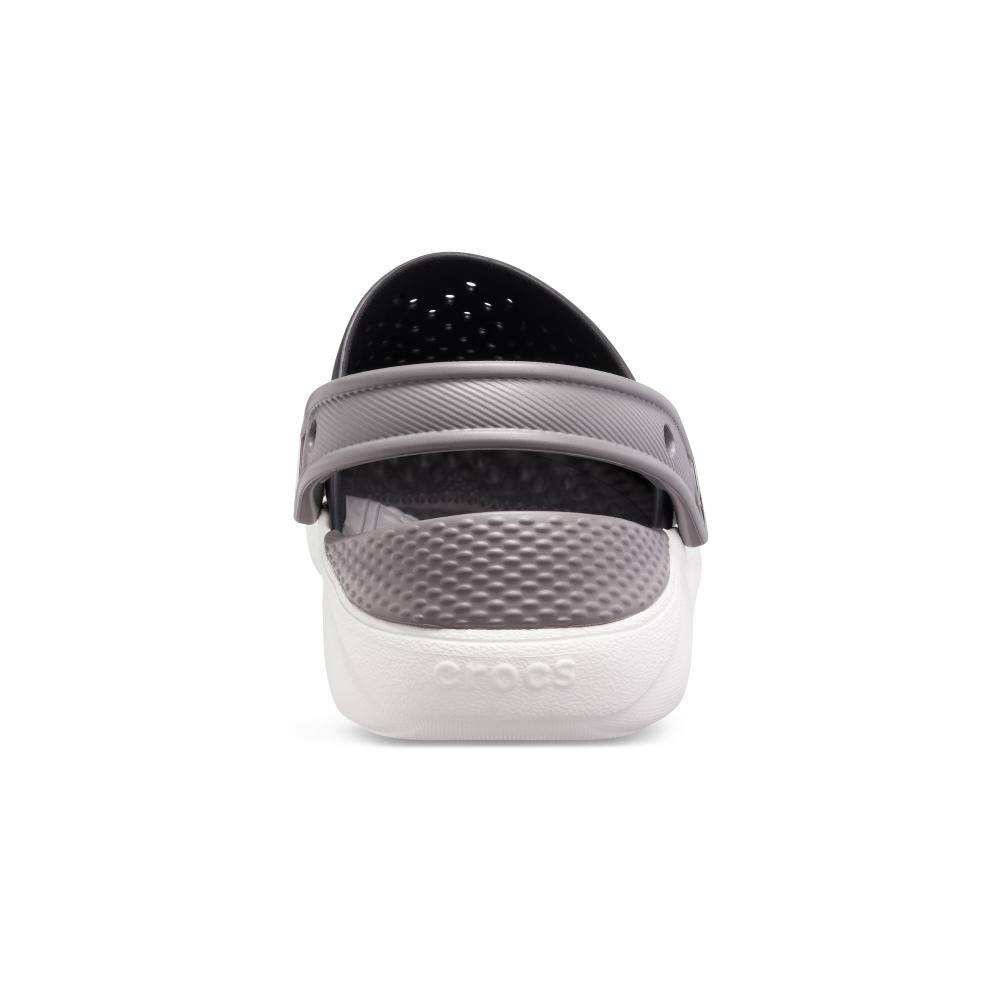 Crocs literide clog kids black/white Preto 7