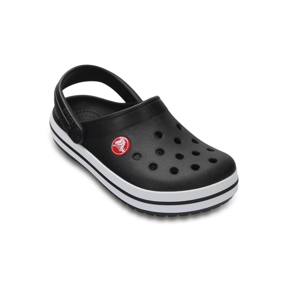 Sandália crocs crocband clog kids black Preto 2