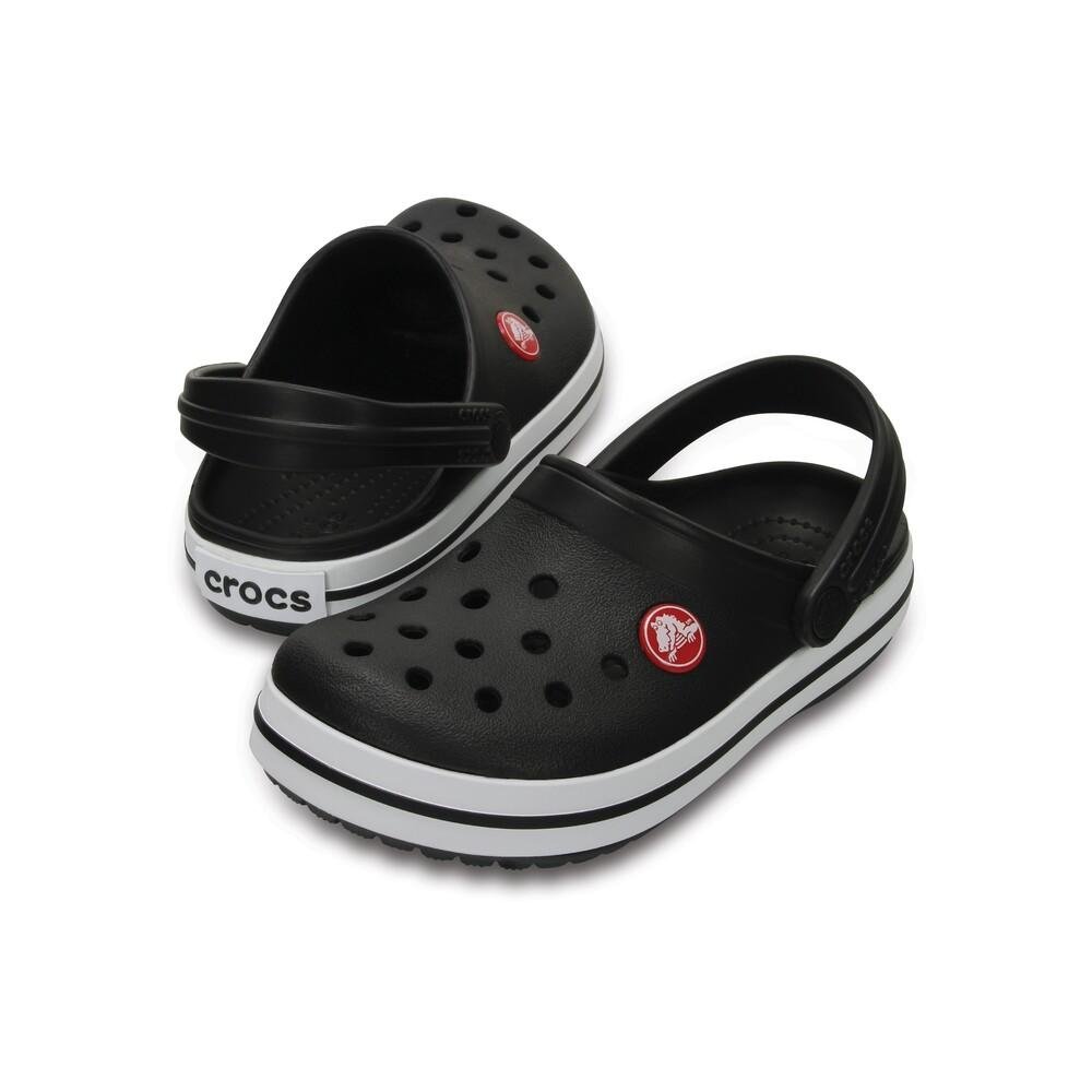 Sandália crocs crocband clog kids black Preto 3