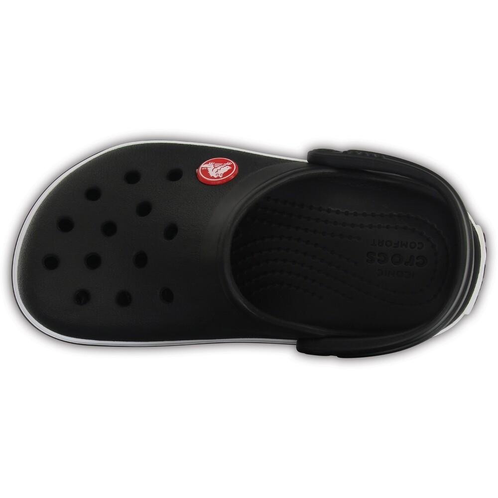 Sandália crocs crocband clog kids black Preto 4