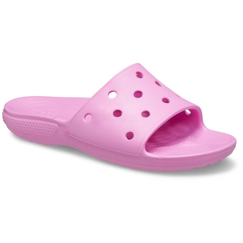 Chinelo crocs classic slide taffy pink Rosa