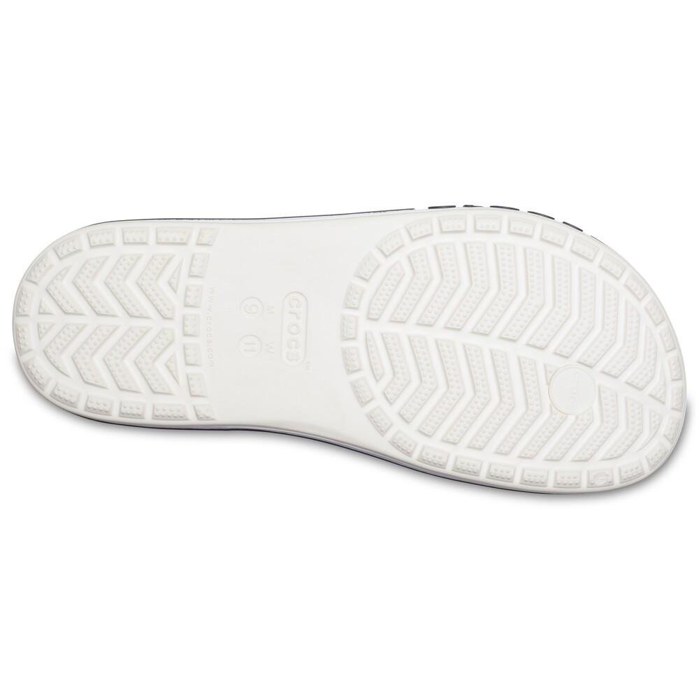 Chinelo crocs bayaband flip white/navy Branco 6