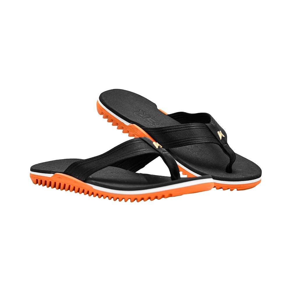 Chinelo de Dedo Azul, Branco e Preto Cushy | Kenner Preto 2