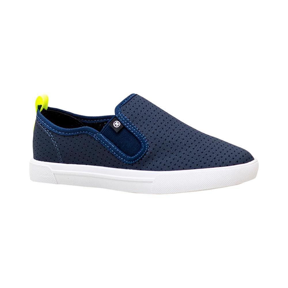 Slip On Molekinho Kids Masculino Infantil Azul 1