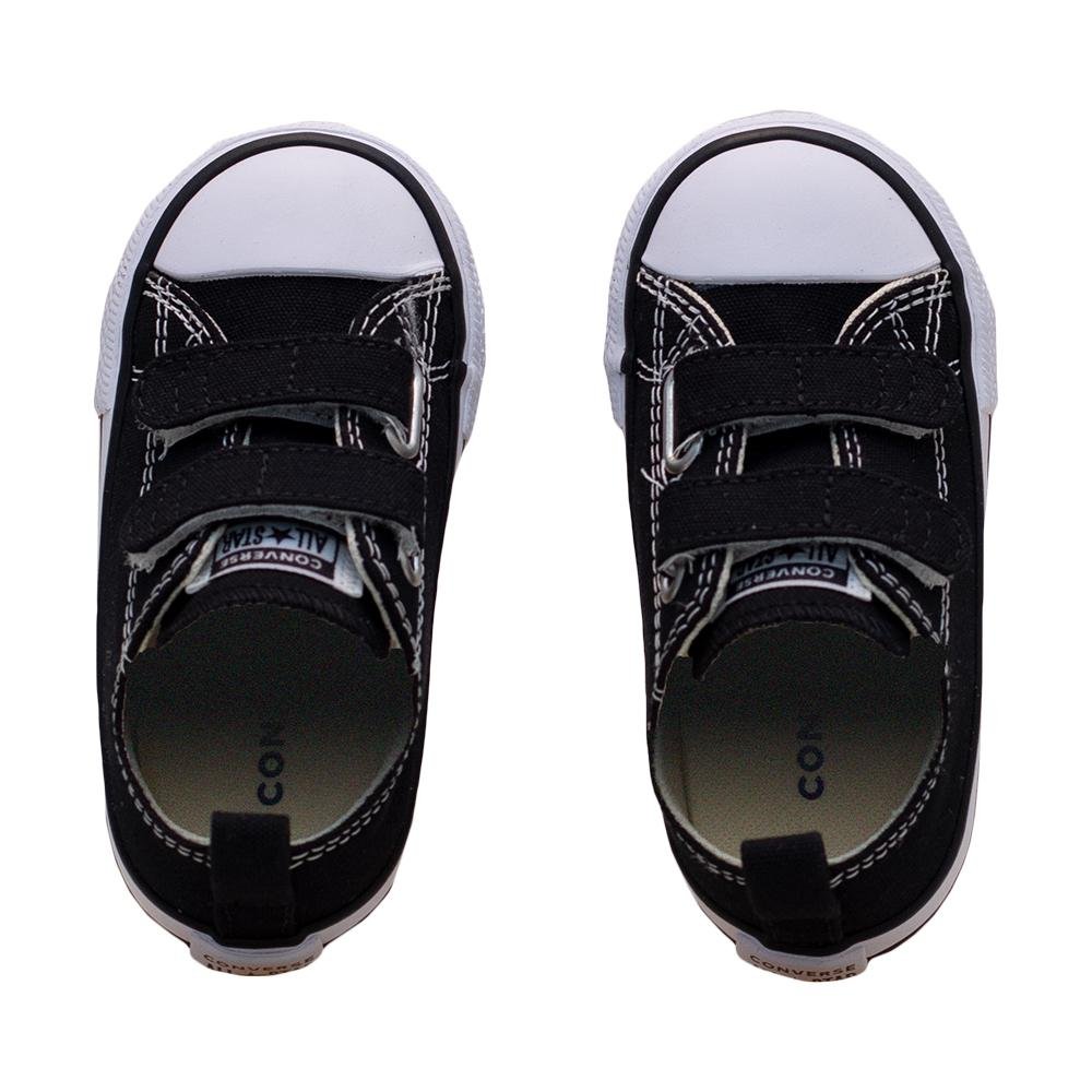 Tênis Preto Kids Velcro | All Star Preto 2