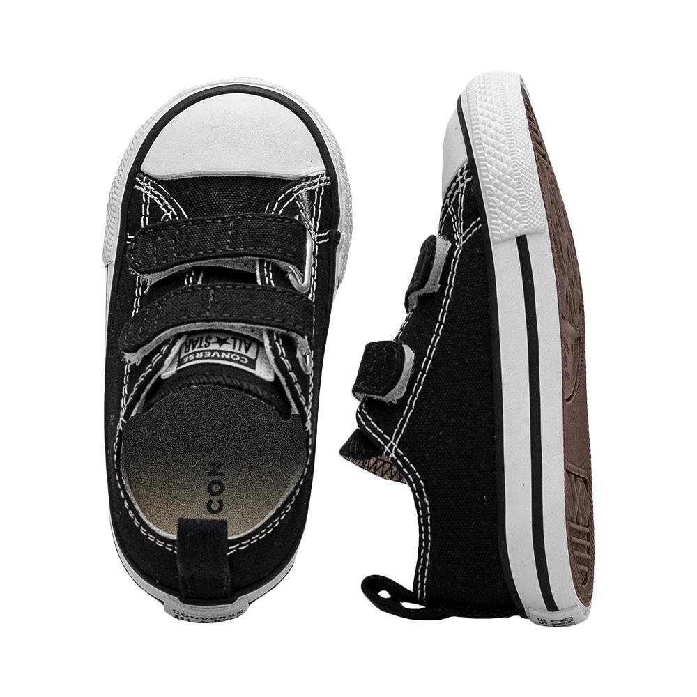 Tênis Preto Kids Velcro | All Star Preto 4