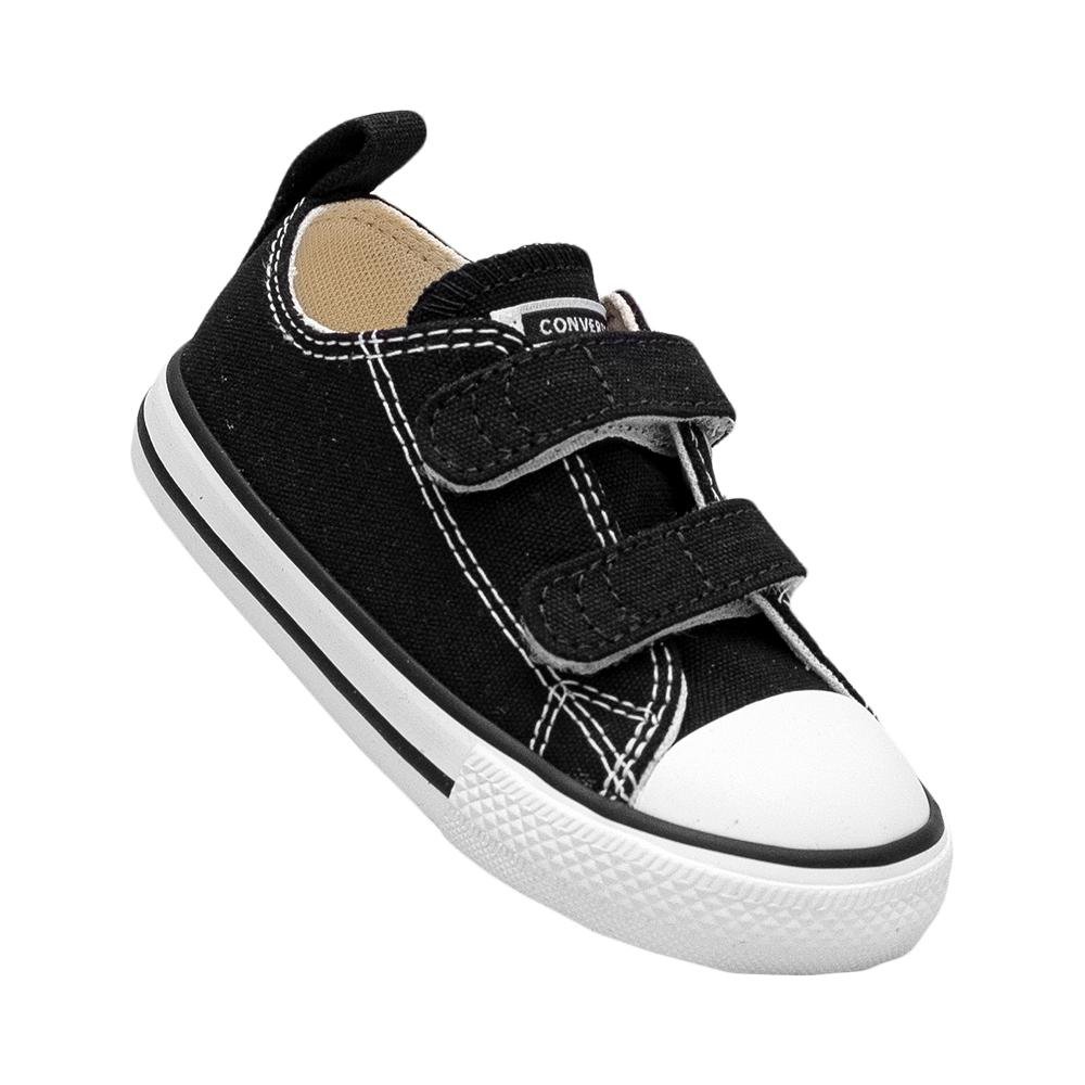 Tênis Preto Kids Velcro | All Star Preto 6
