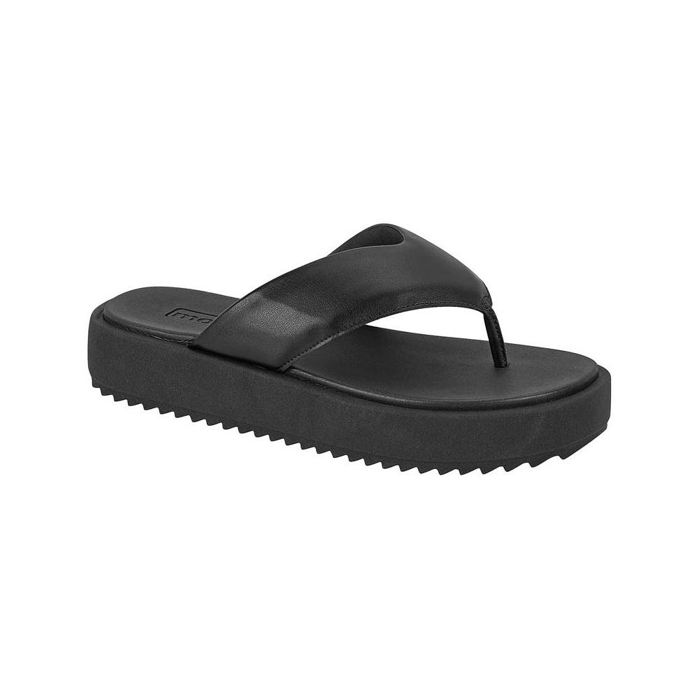 Tamanco Preto Tira Puffer | Moleca Preto 1