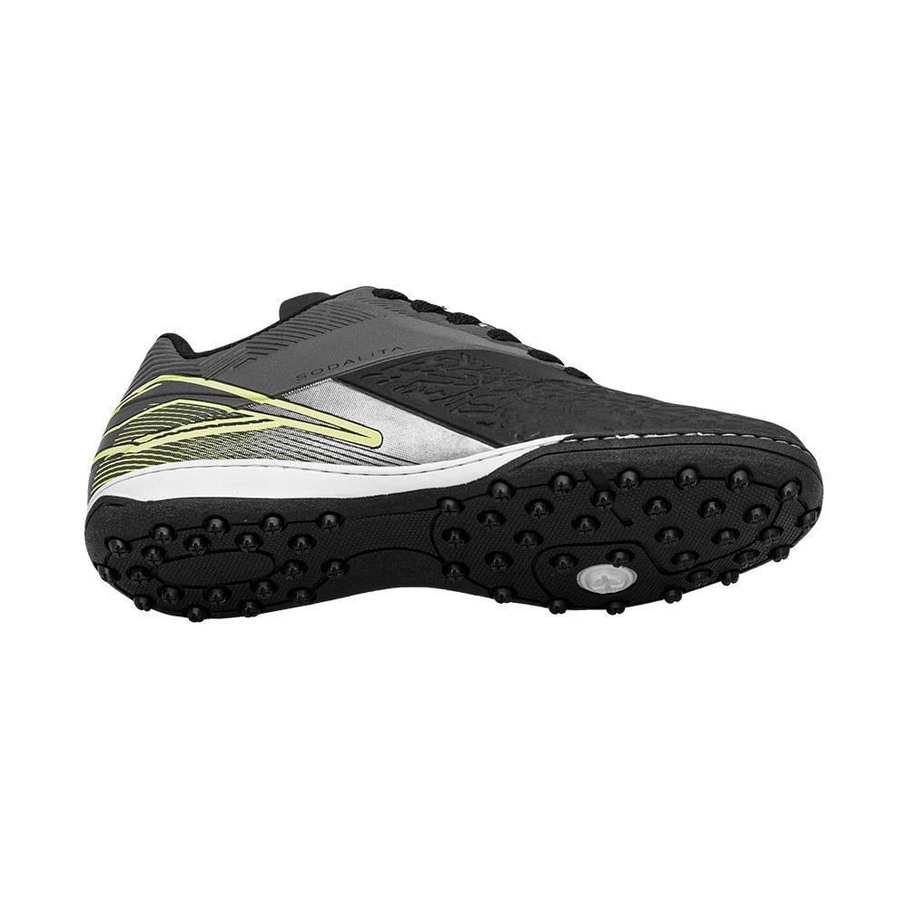 Chuteira Society Preto e Cinza Kids Sodalita | Euro Preto 7