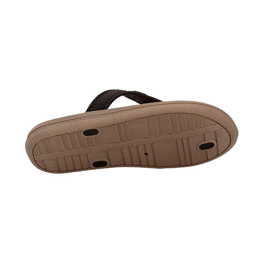 Chinelo de Dedo Bege e Marrom Kids Maiorca Essencial | Cartago Bege 6