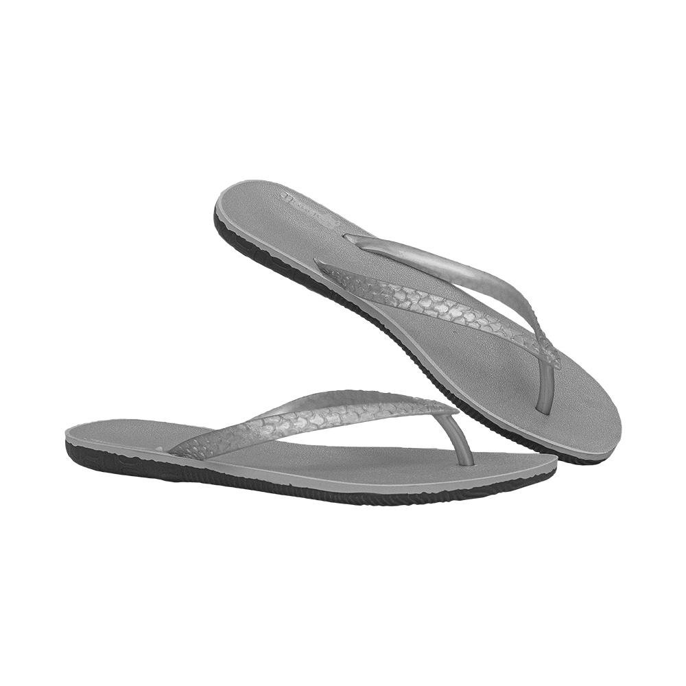 Chinelo de Dedo Verde Escuro Tira Texturizada | Ipanema Prata 2