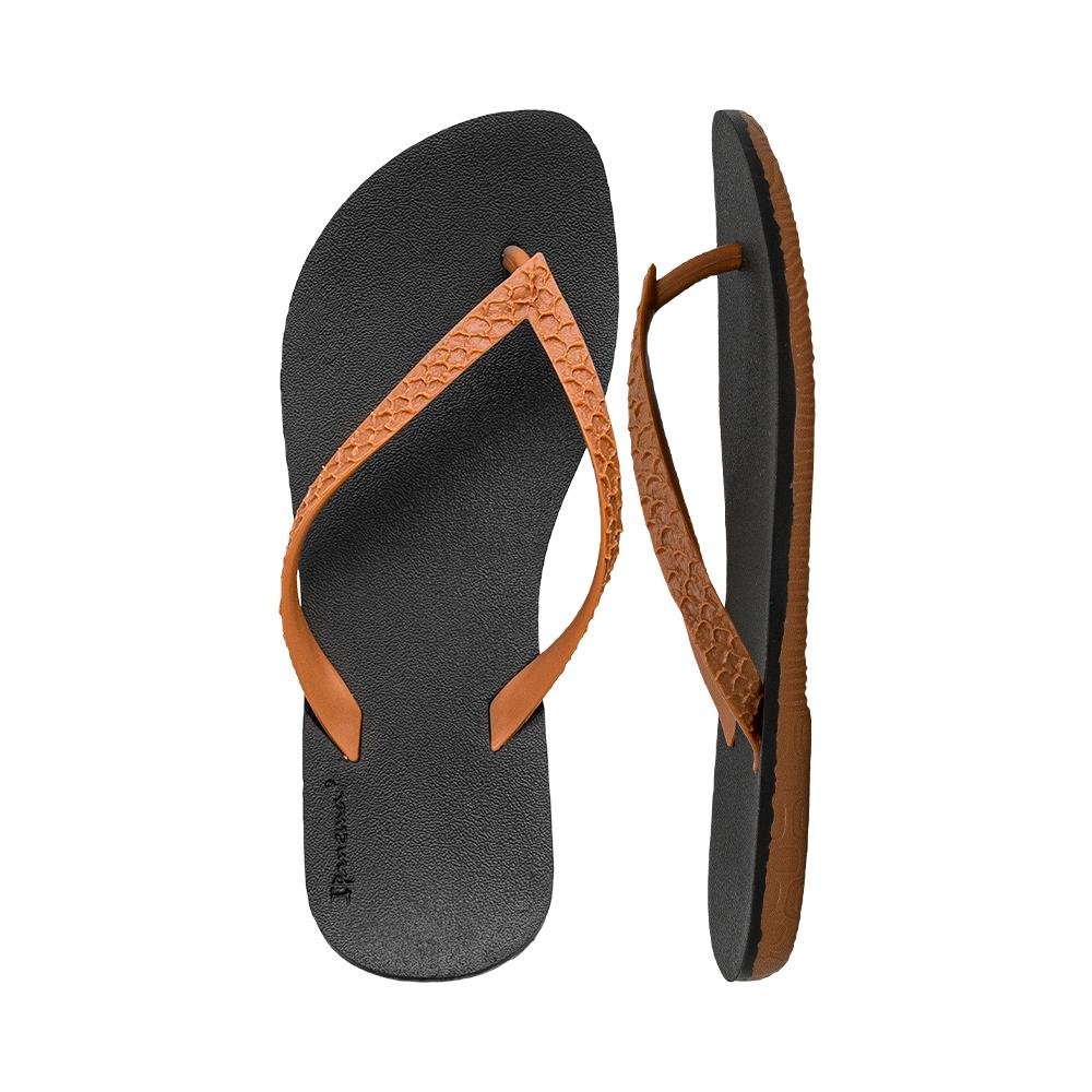 Chinelo de Dedo Verde Escuro Tira Texturizada | Ipanema Preto 7