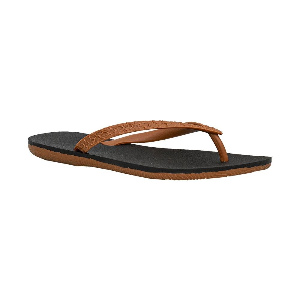Chinelo de Dedo Verde Escuro Tira Texturizada | Ipanema Preto 3