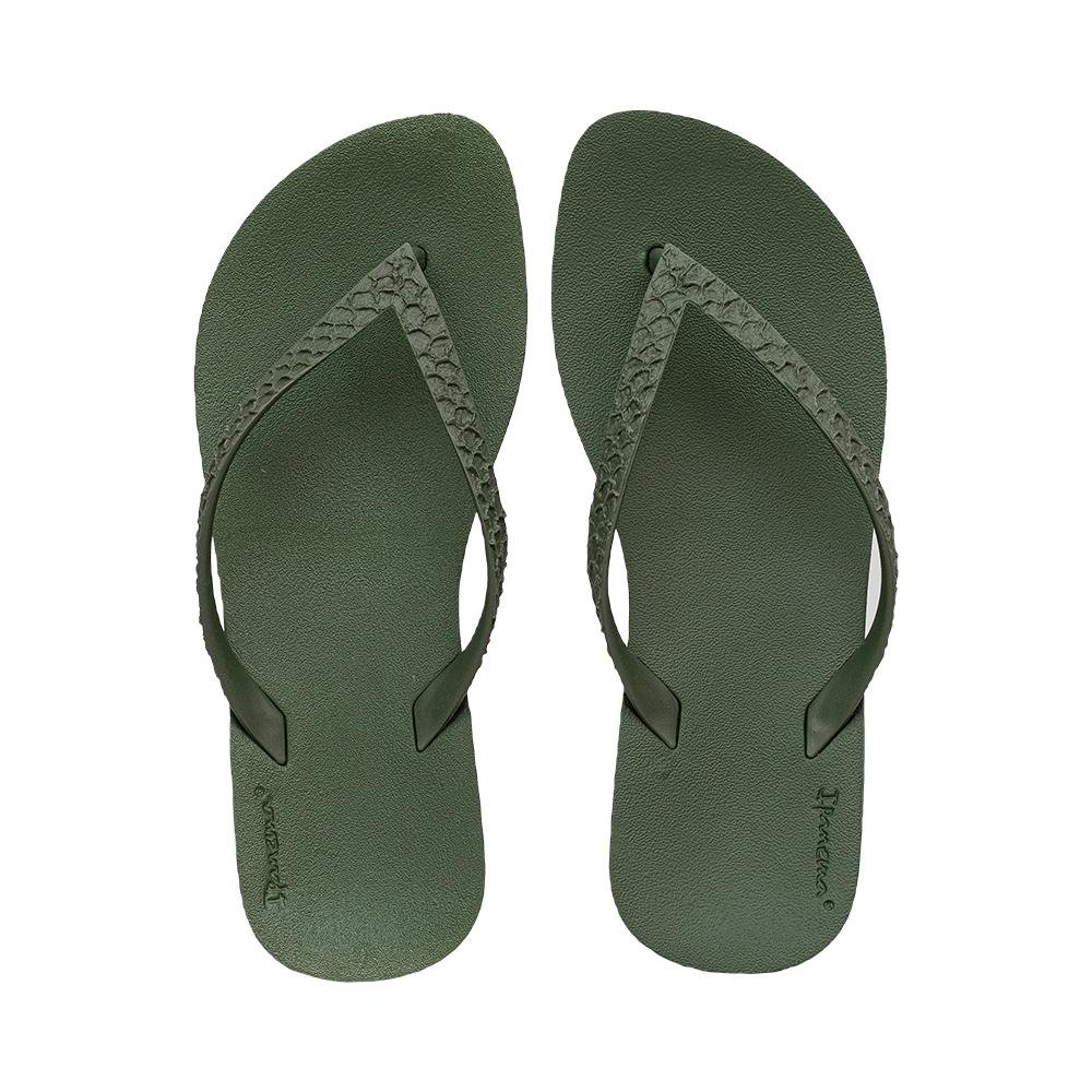 Chinelo de Dedo Verde Escuro Tira Texturizada | Ipanema Verde 2