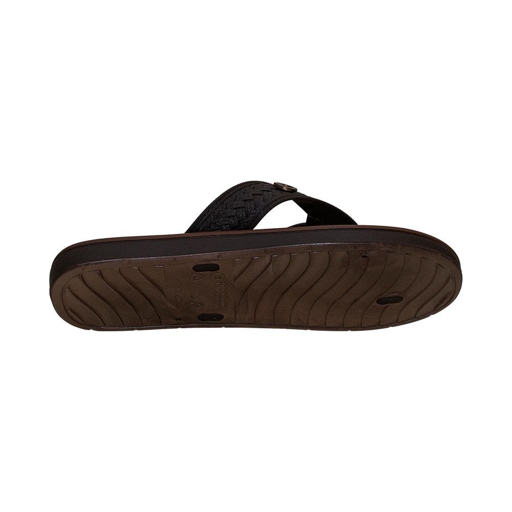 Chinelo de Dedo Marrom Elegante Casual | Cartago Marrom 4