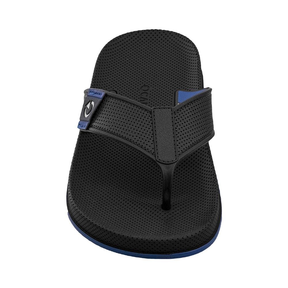 Chinelo de Dedo Preto e Azul Siena IV | Cartago Preto 2