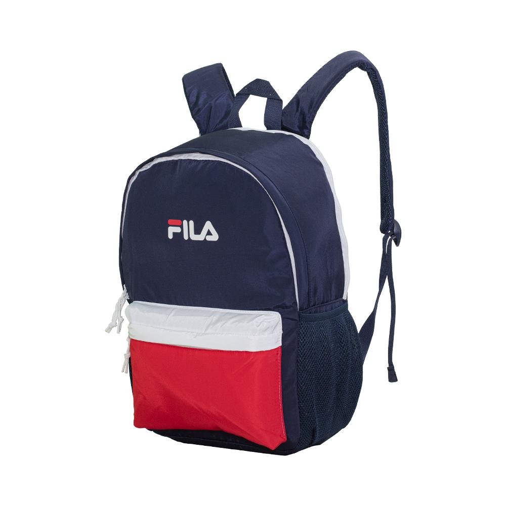 Mochila Azul, Vermelho e Branco Letter DNA | Fila Azul 1