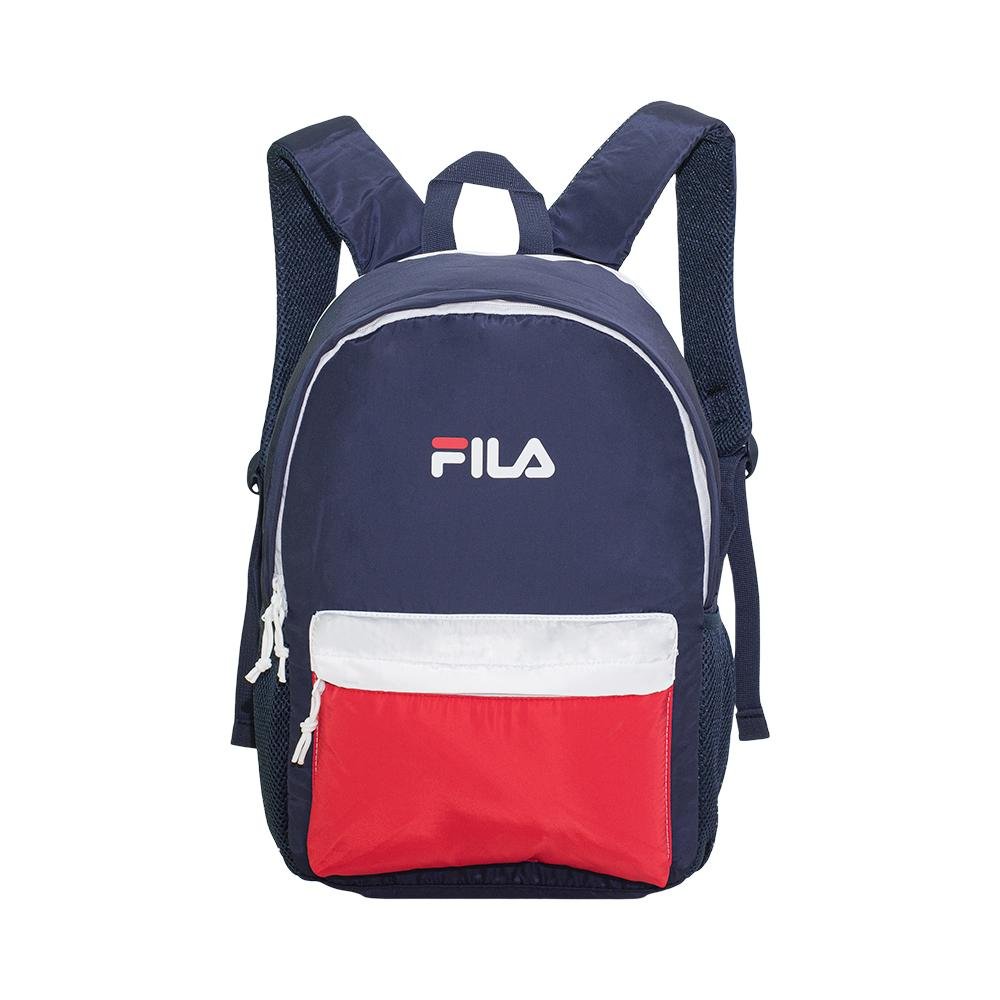 Mochila Azul, Vermelho e Branco Letter DNA | Fila Azul 3