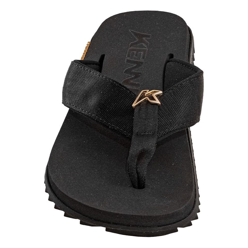 Sandália Preto e Vermelho Kivah | Kenner Preto 7