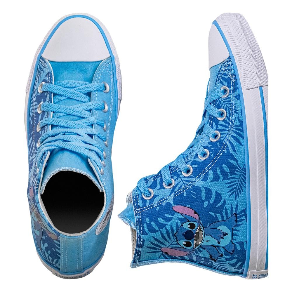 Bota Casual Azul Kids Stitch | All Star Azul 3