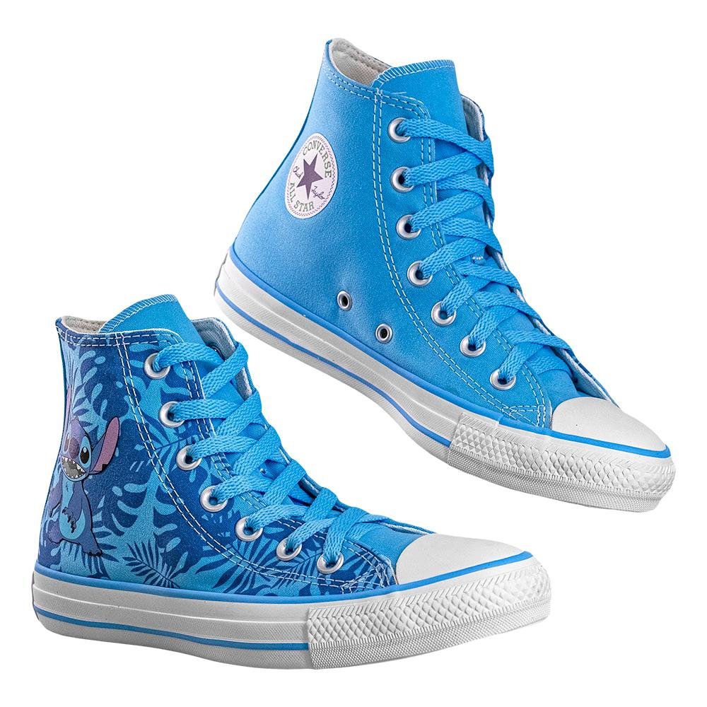 Bota Casual Azul Kids Stitch | All Star Azul 7