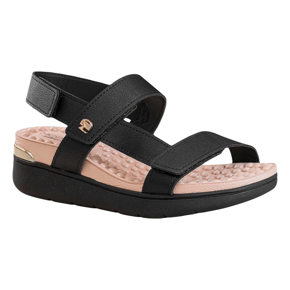 Sandália Preto Velcro | Modare Preto 3