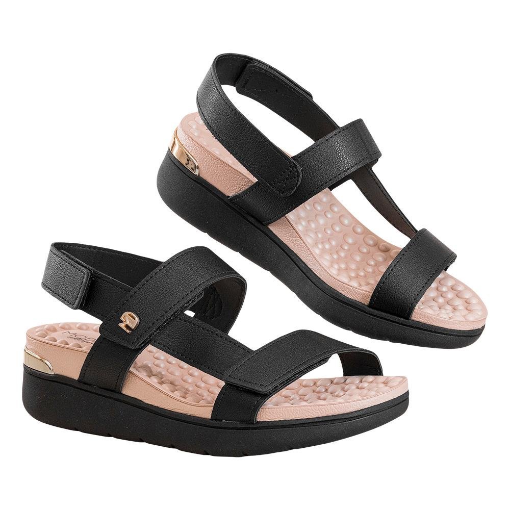 Sandália Preto Velcro | Modare Preto 6
