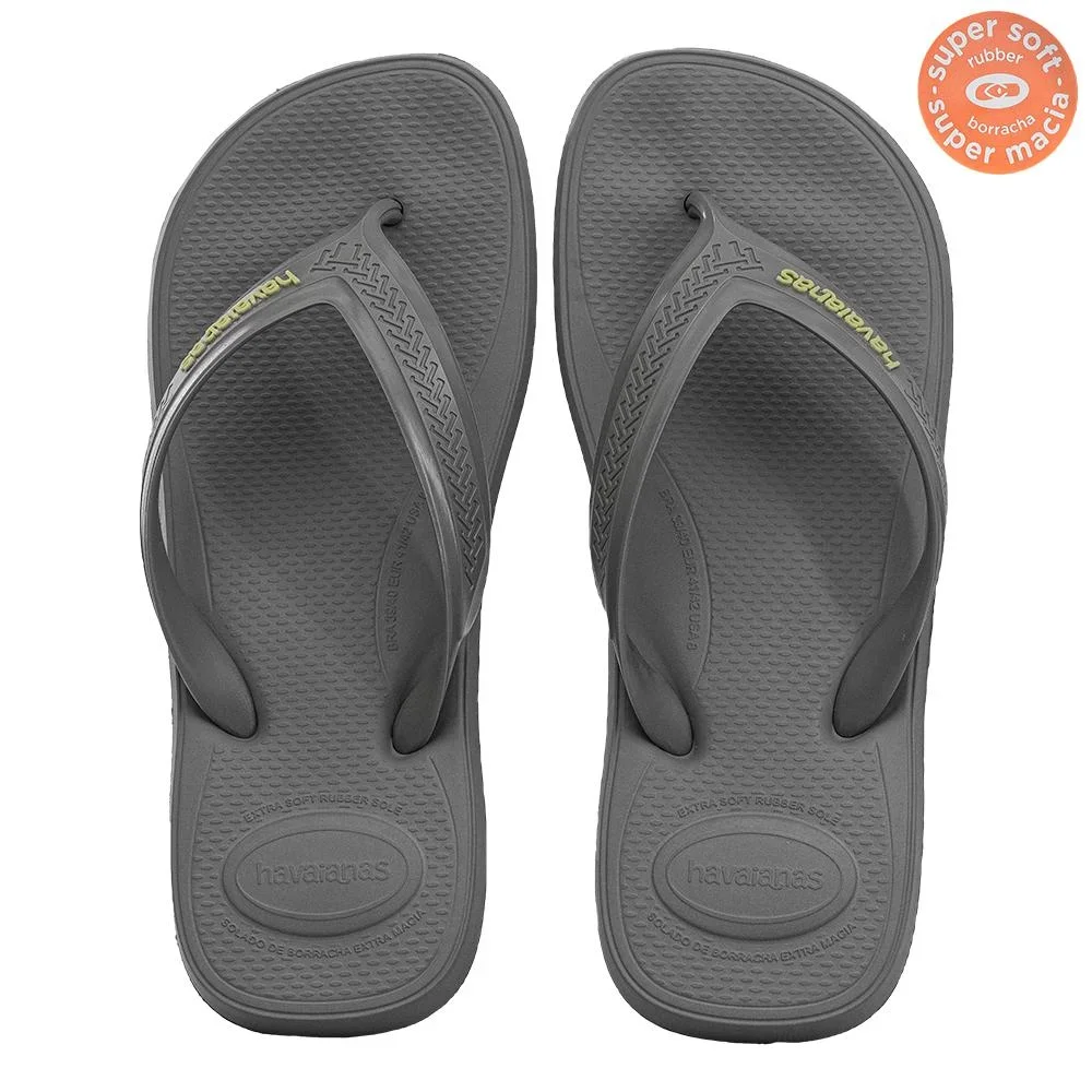 Chinelo de Dedo Cinza Top Max Comfort | Havaianas Cinza 3