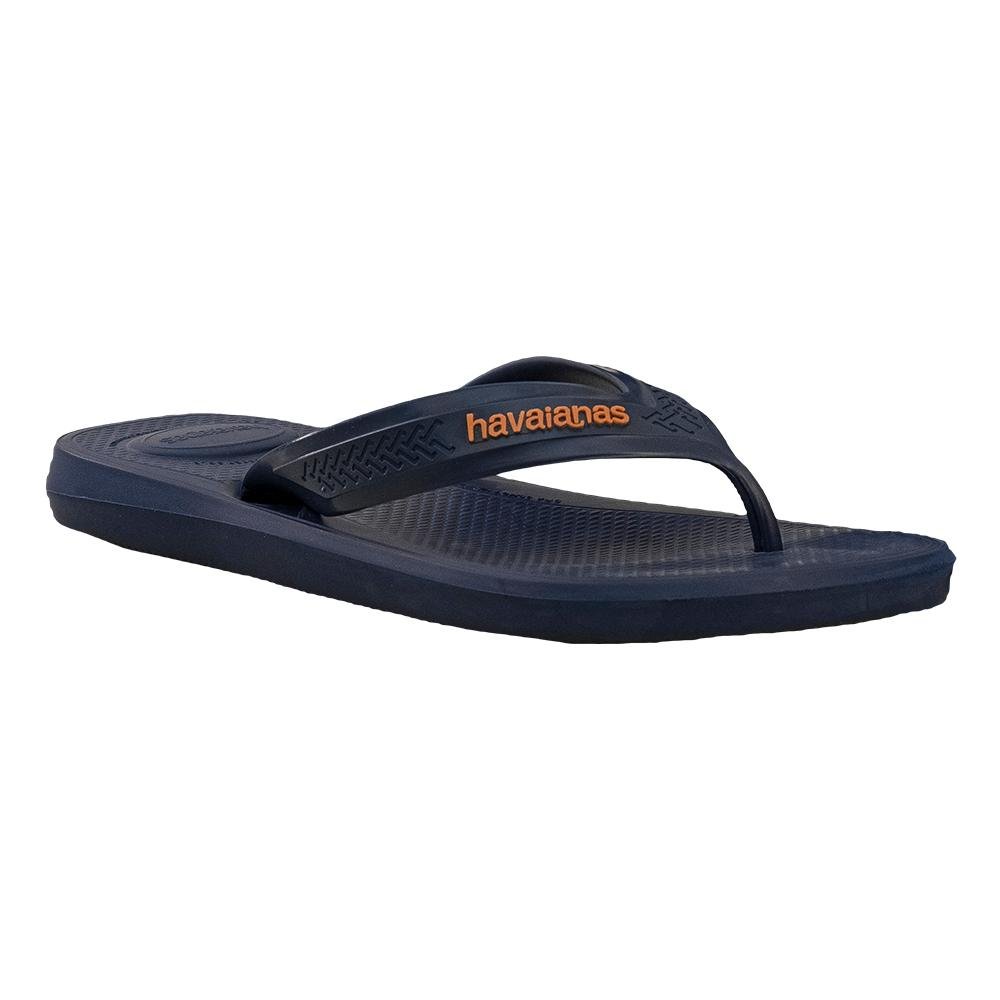 Chinelo de Dedo Cinza Top Max Comfort | Havaianas Azul 3