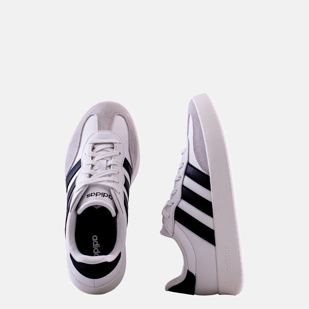 Tênis Casual Branco e Preto Barreda Decode | Adidas Branco 4