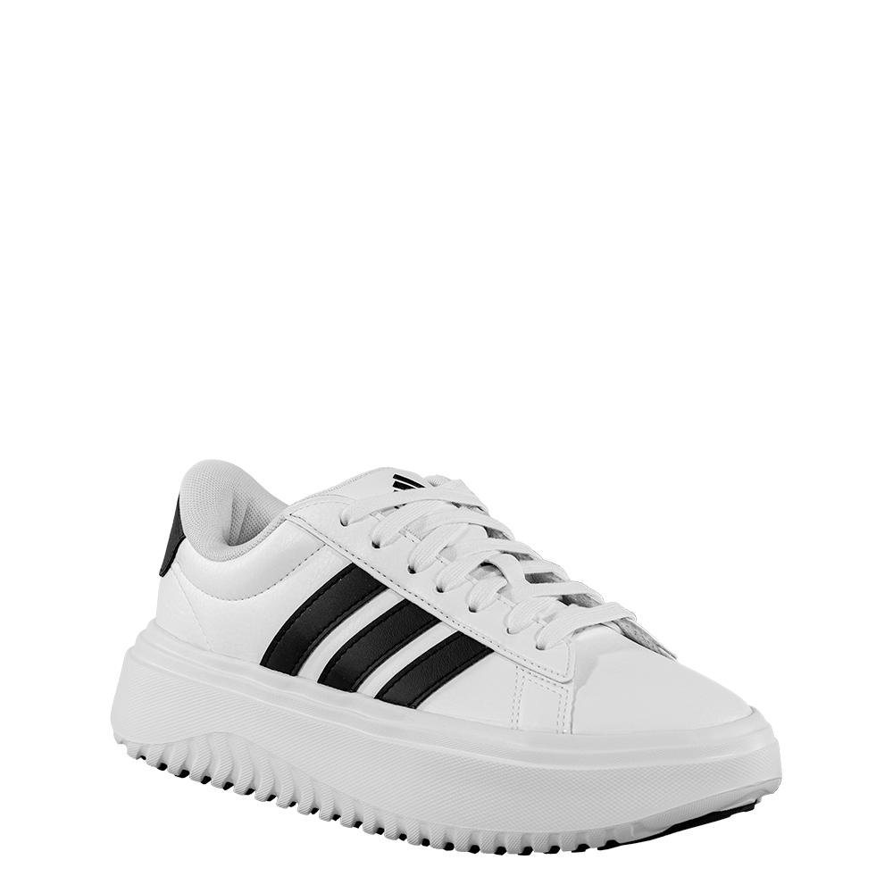 Tênis Casual Branco Plataforma Grand Court | Adidas