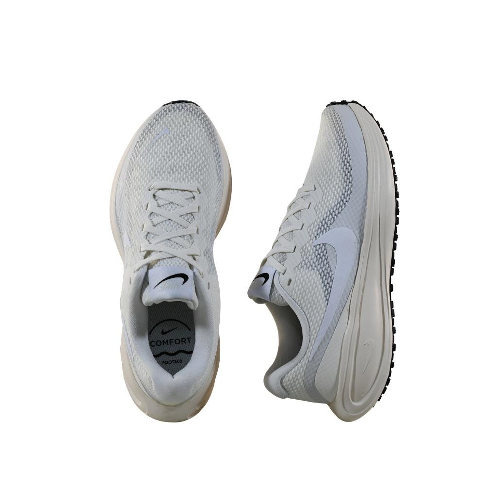 Tênis de Corrida Rosa e Preto Revolution 8 | Nike Branco 3