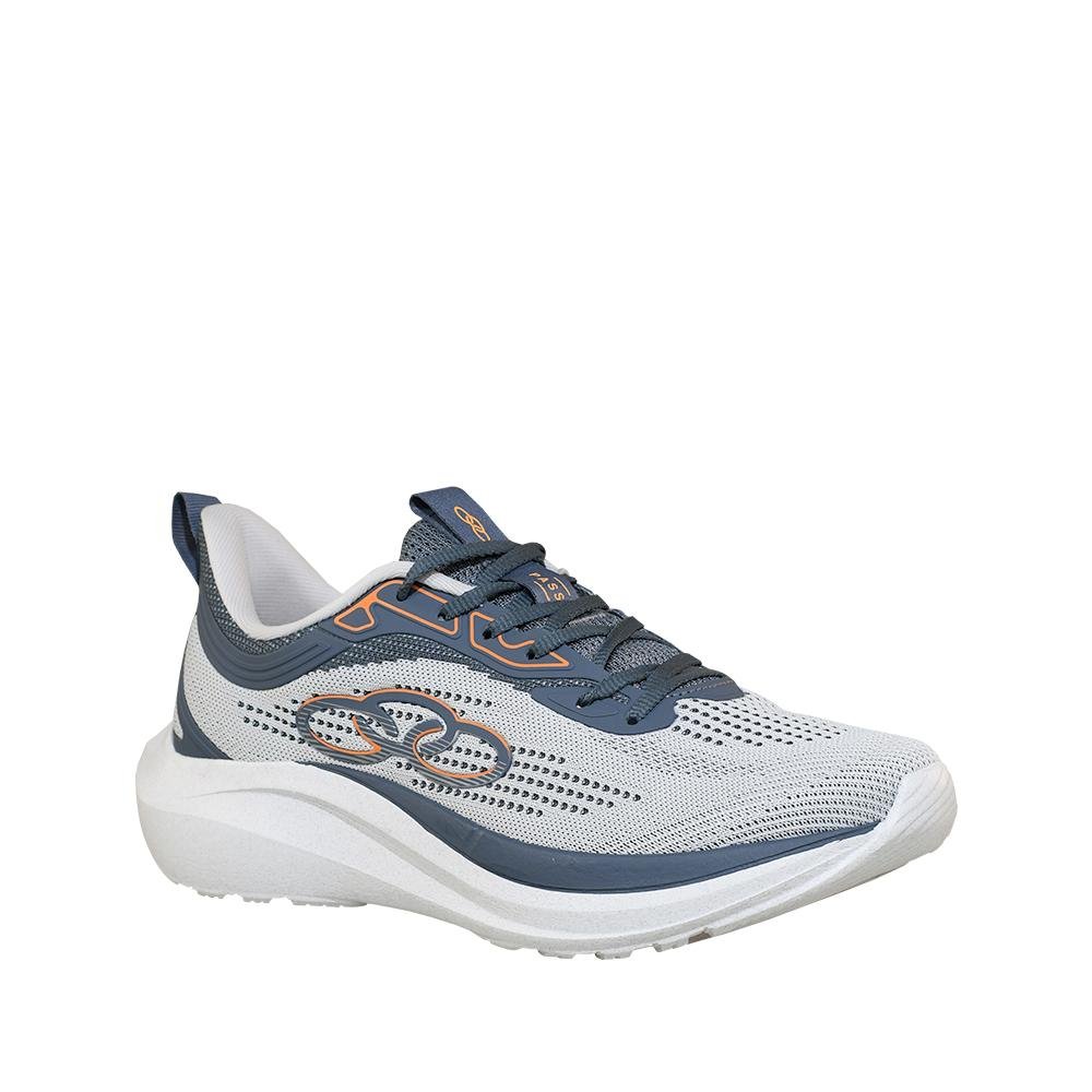 Tênis de Corrida Cinza e Steel Passo | Olympikus