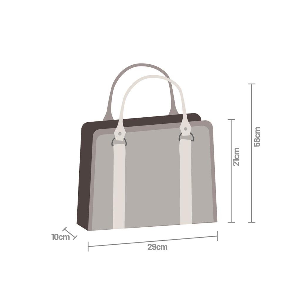 Bolsa Tiracolo Média Preto com Corrente Versátil | Comfort Marrom 3