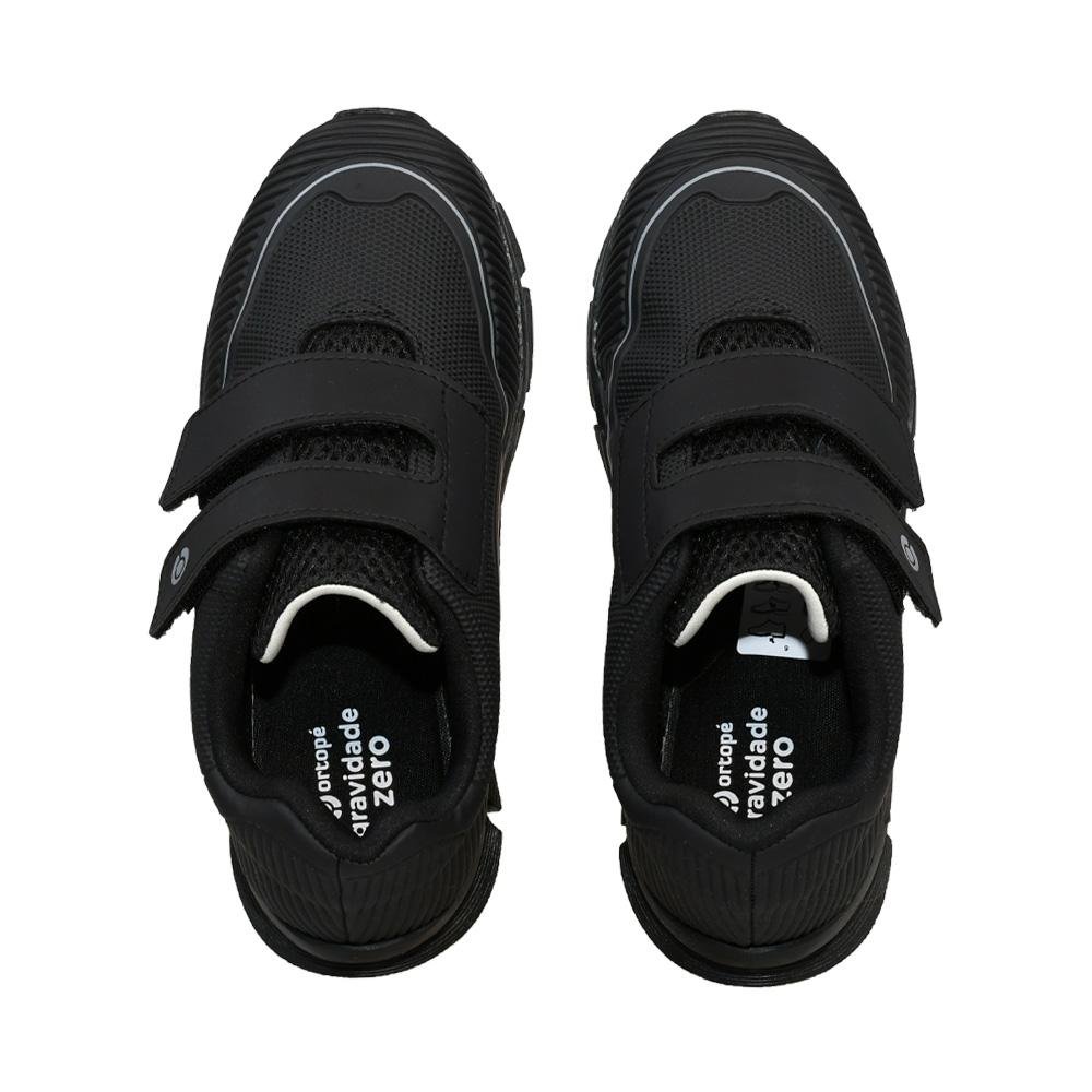 Tênis Velcro Kids Ortopé Preto Preto 2