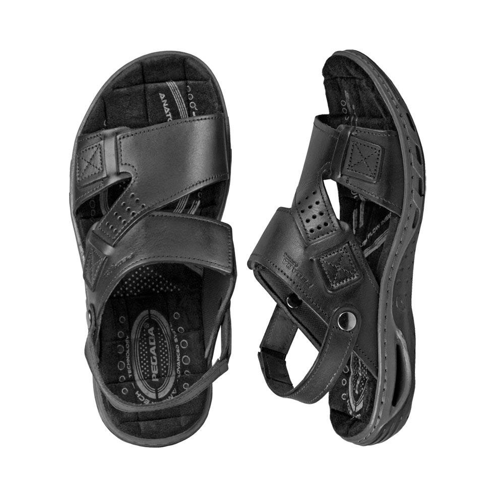 Sandália Preto Anatômica | Pegada 4