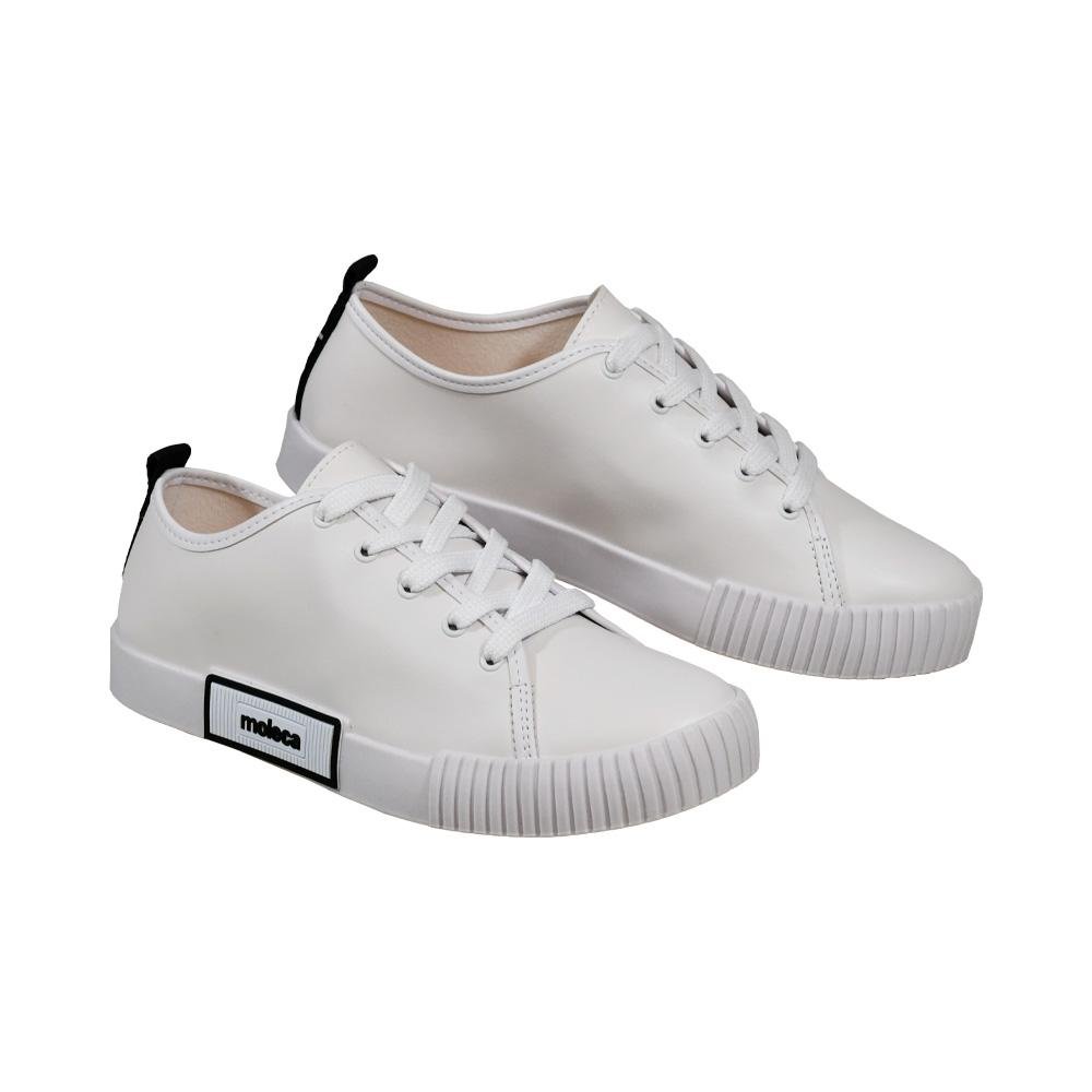 Tênis Casual Moleca Branco Branco 3