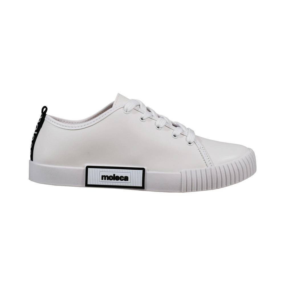 Tênis Casual Moleca Branco Branco 8
