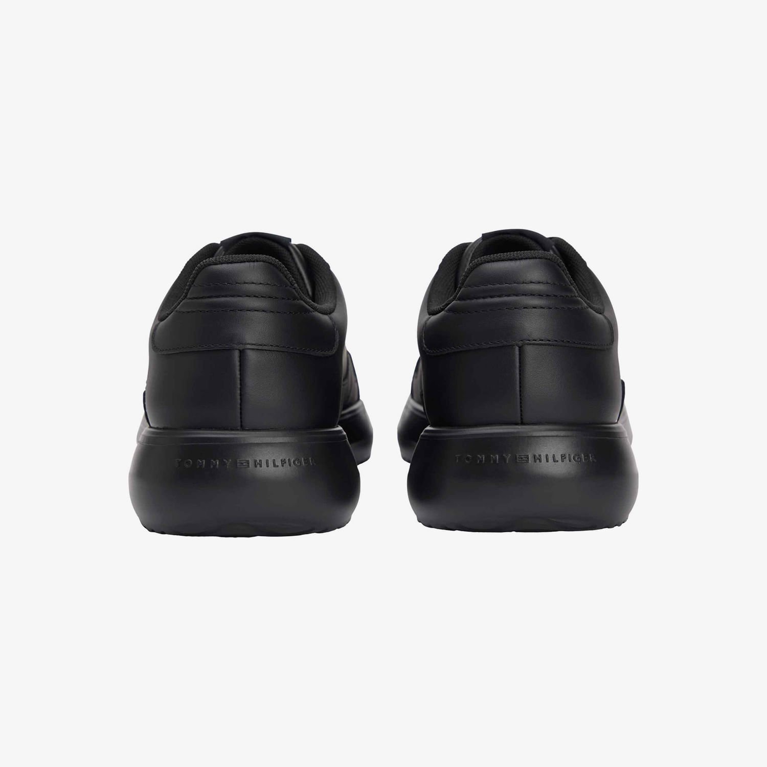 Tênis Leves De Couro Preto 5