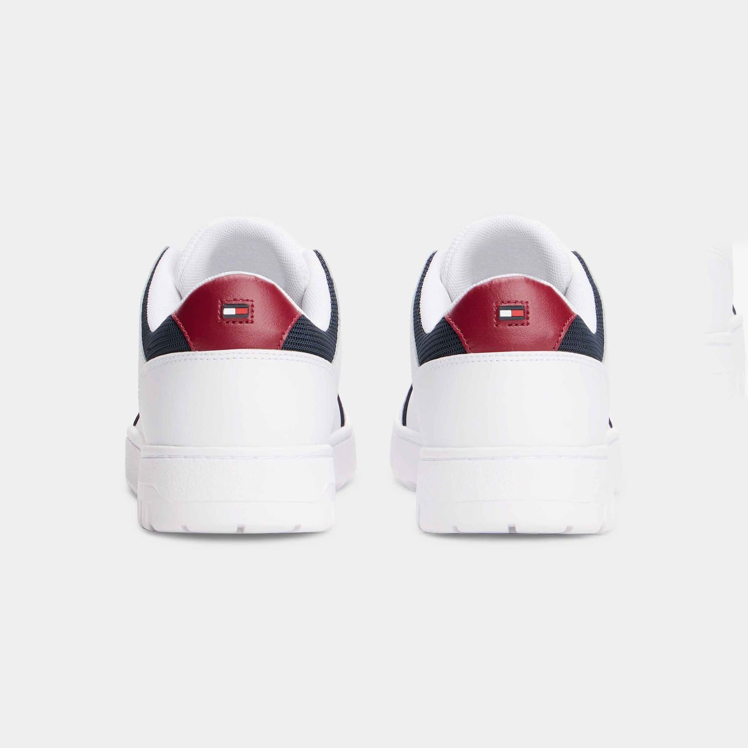 Tênis De Basquete Com Textura Mista Branco 3