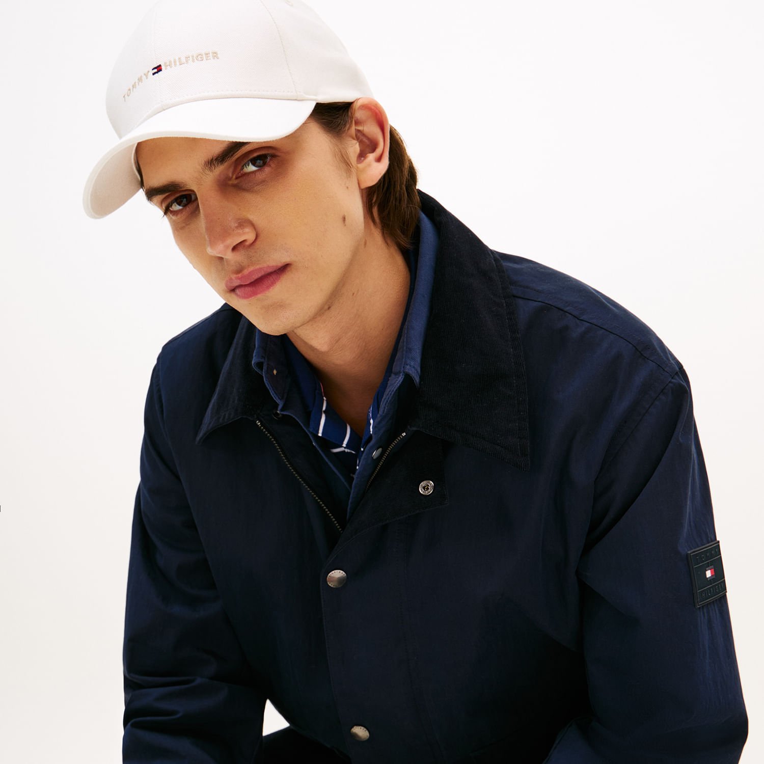 Boné De Baseball Logo Bordado