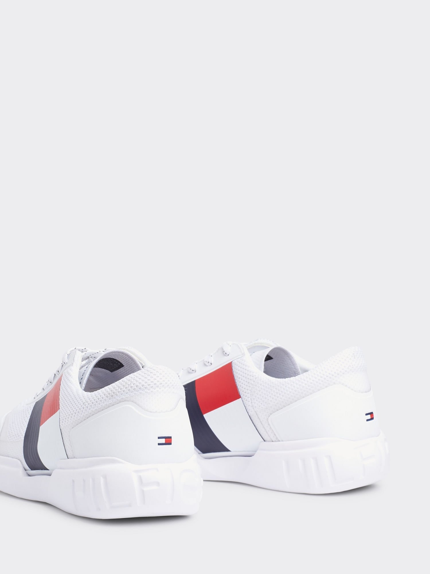 Tommy Tênis Masculino Knit Eva Faixa Lateral Branco 3