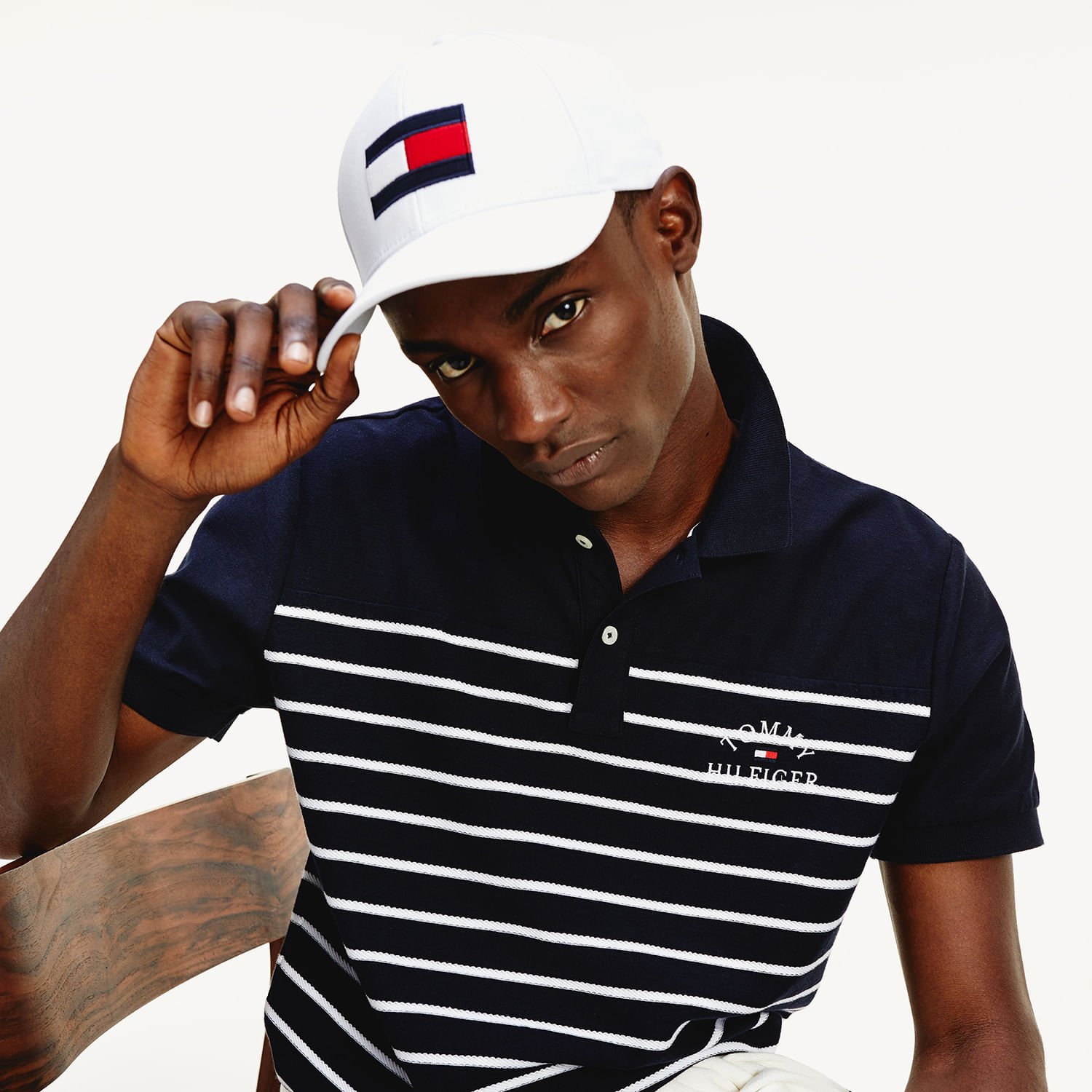 Boné Clássico Bandeira Branco 2