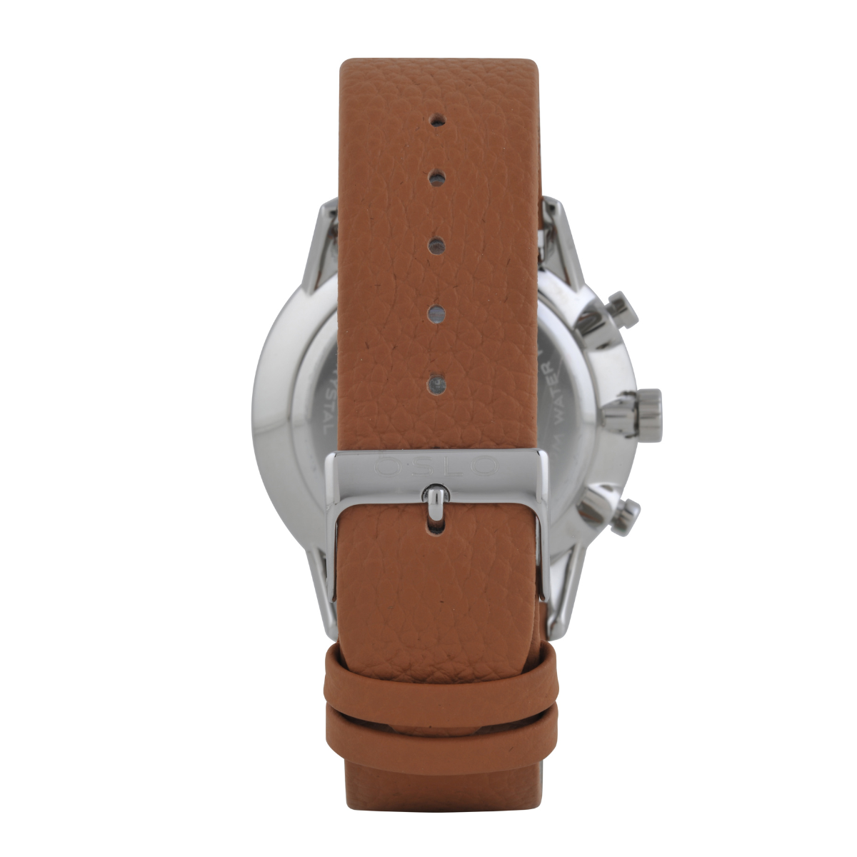 Relógio Oslo Cronógrafo Masculino - OMBSCCVD0004 E1MX Marrom/Prata 3