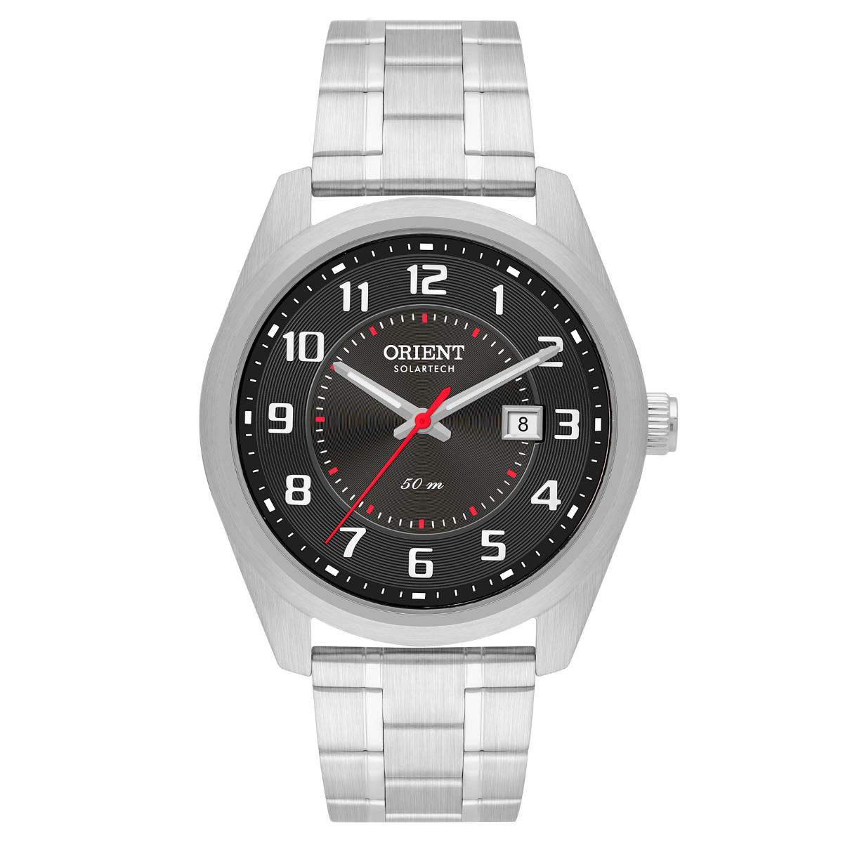 Relógio Orient Solartech Masculino - MBSS1496 G2SX Preto