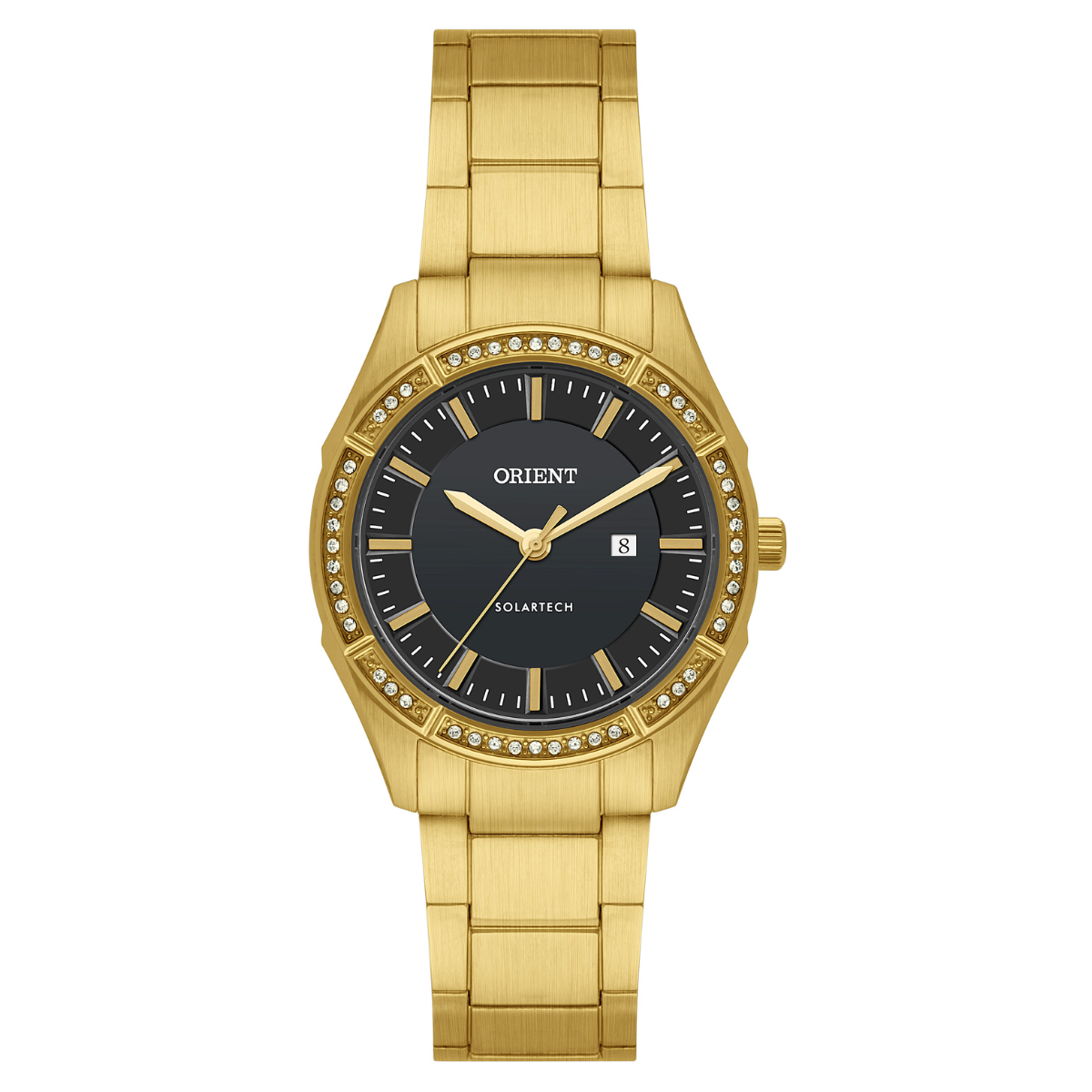 Relógio Orient Solartech Elite Elegance Feminino - FGSS1264 G1KX Preto