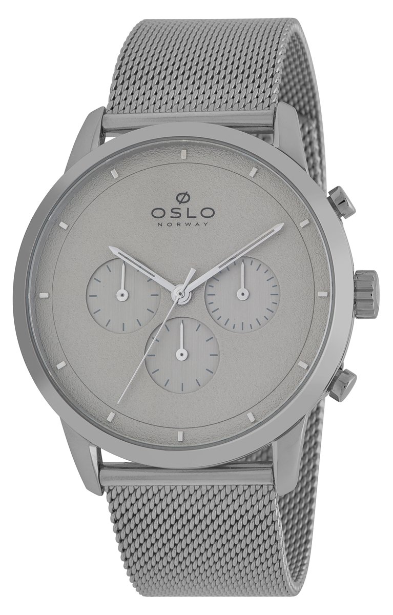 Relógio Oslo Masculino - OMBSSCVD0003-I1SX Prata 1