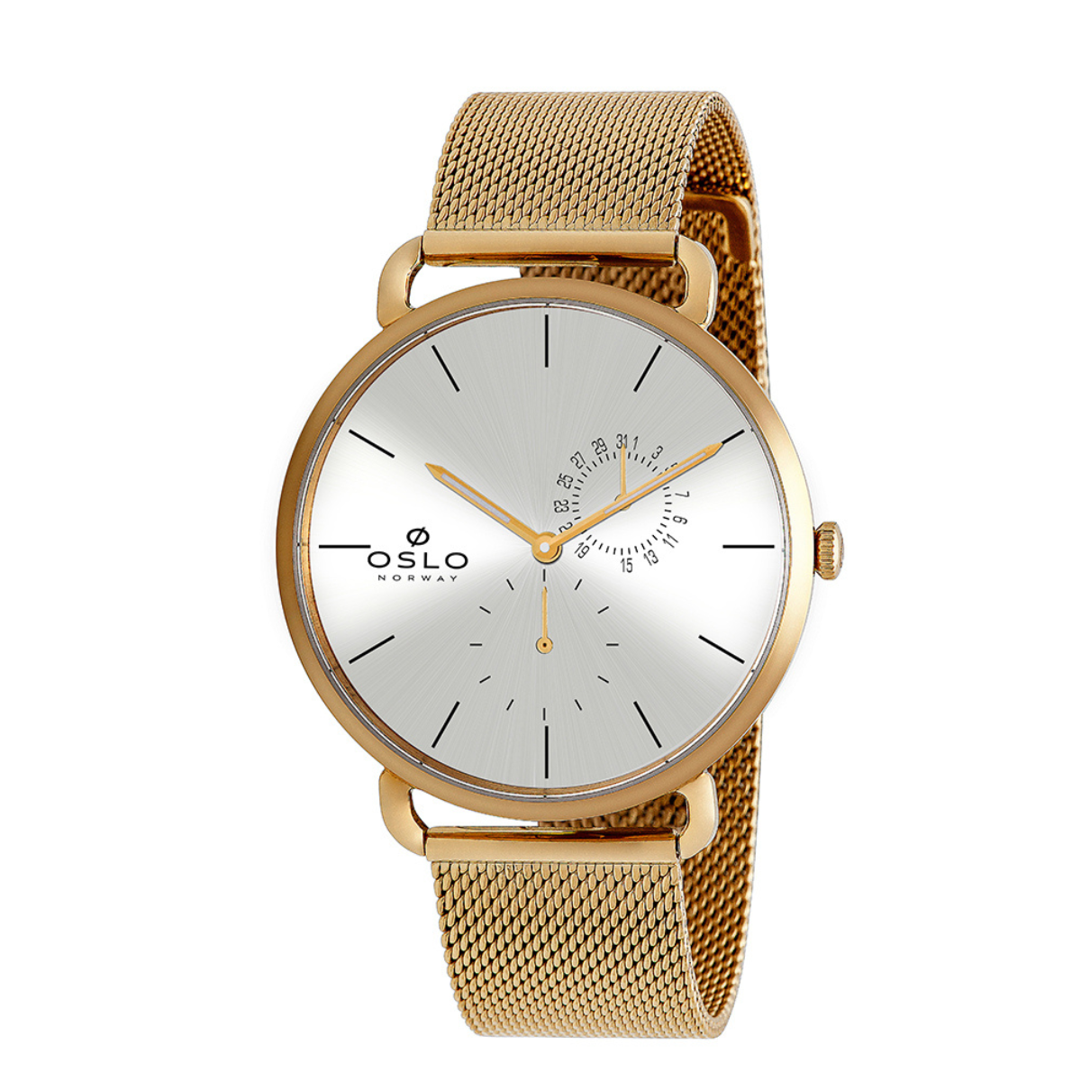 Relógio Oslo Multifunção Masculino - OMGSSMVD0001 S1KX Dourado 1