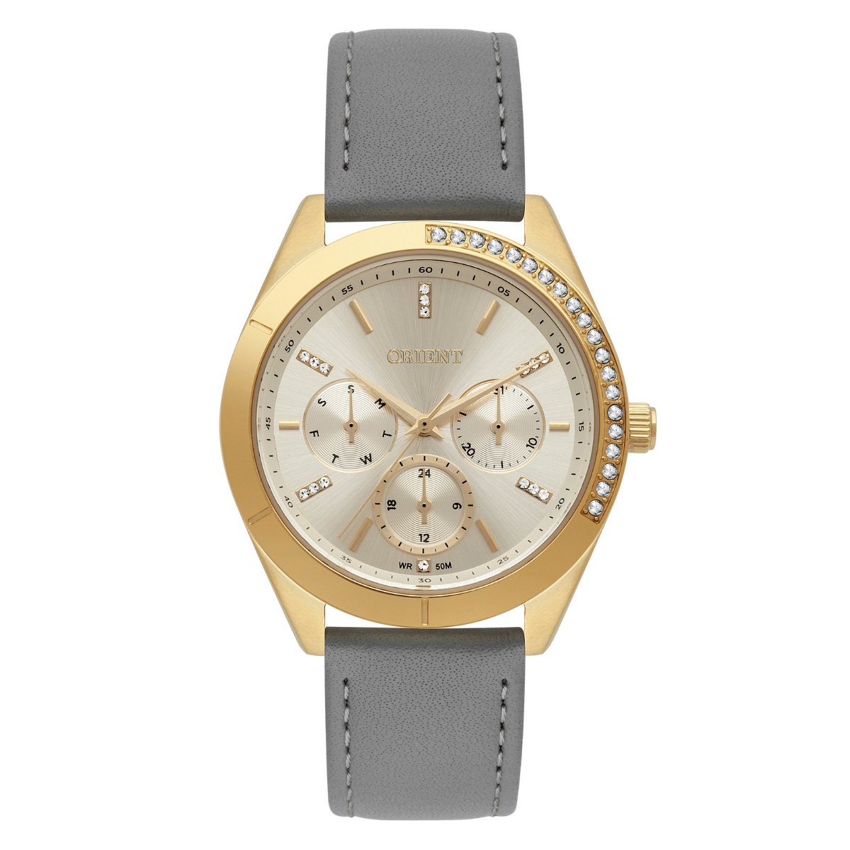 Relógio Orient Eternal Clássico Multifunção Feminino - FGSCM006 S1KX Dourado 1